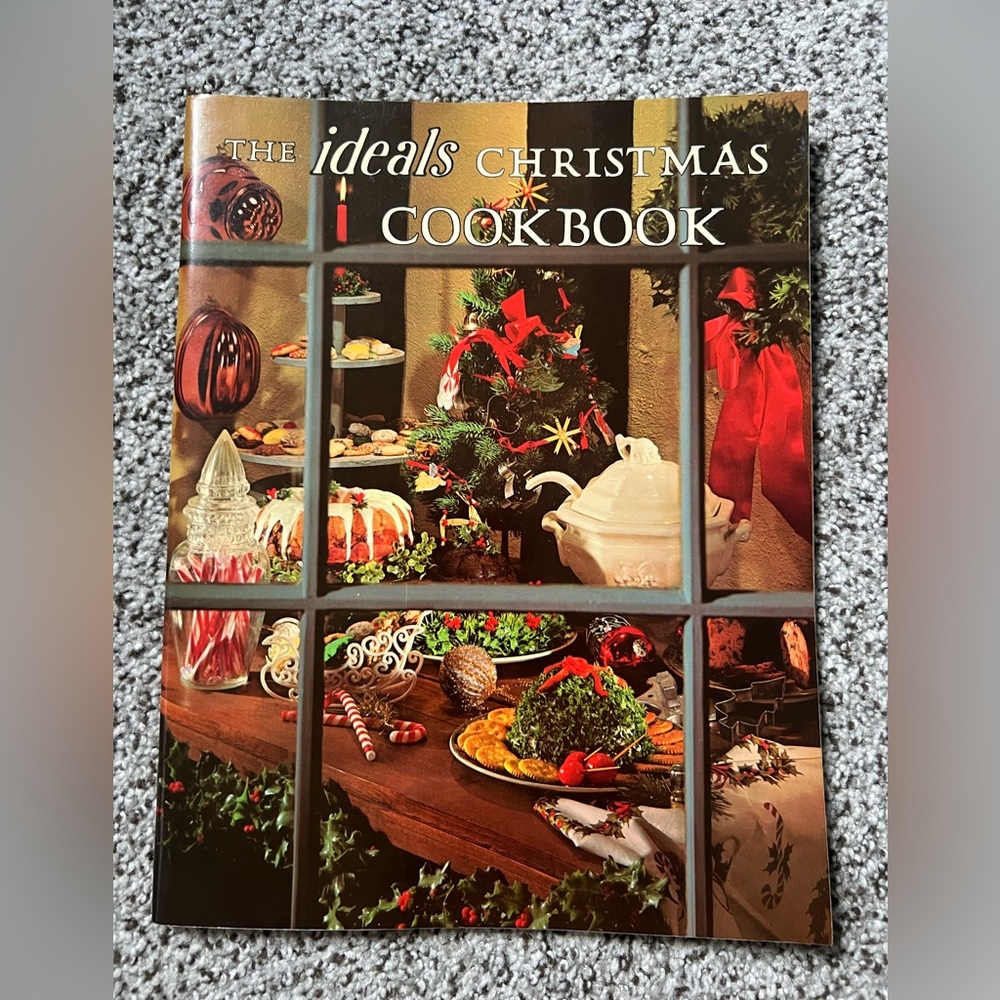 Vintage 1975 Ideals Christmas cookbook